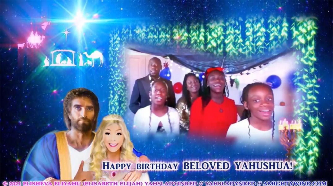 Happy Birthday YAHUSHUA! We're Just Getting Started Until the End of Hanukkah! Sukkot Celebrati