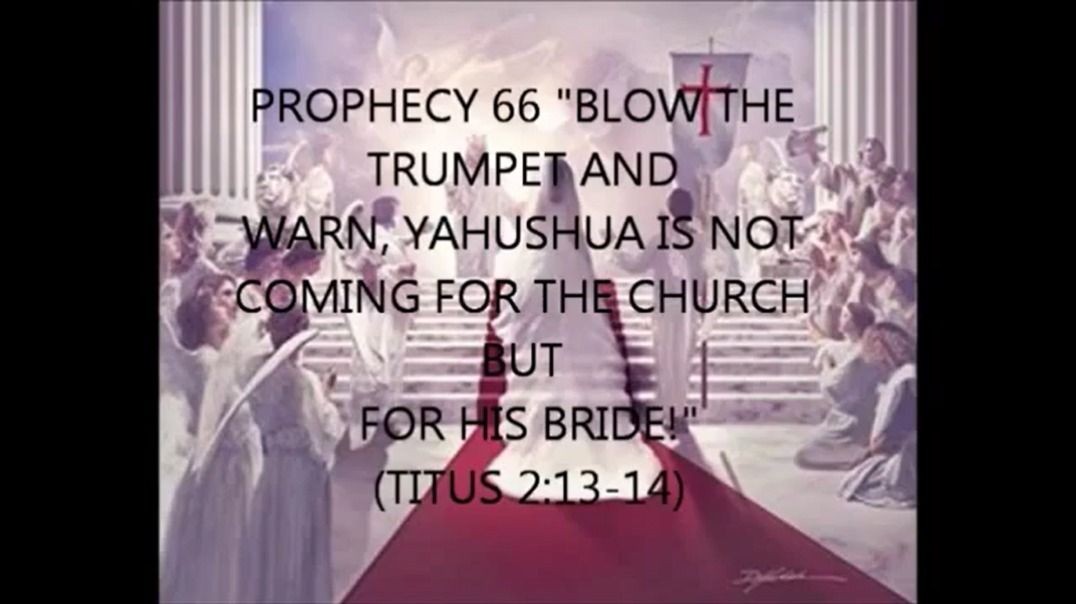 Prophecy 66 - Blow The Trumpet and Warn YAHUSHUA Is Not Coming For