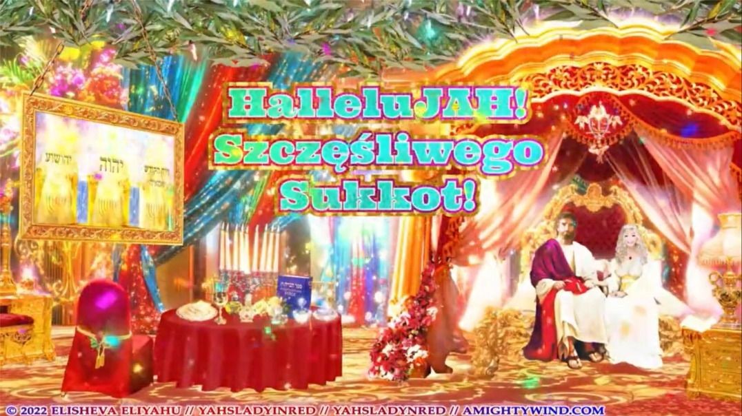 Happy Sukkot 2022! Błogosławionego Święta Namiotów!