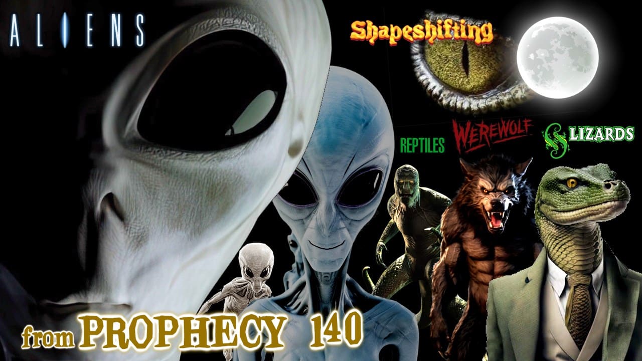 ⁣I AM YAHUVEH, I tell you this is real - Shapeshifters, Reptilians, Aliens, Werewolves & Walk-in