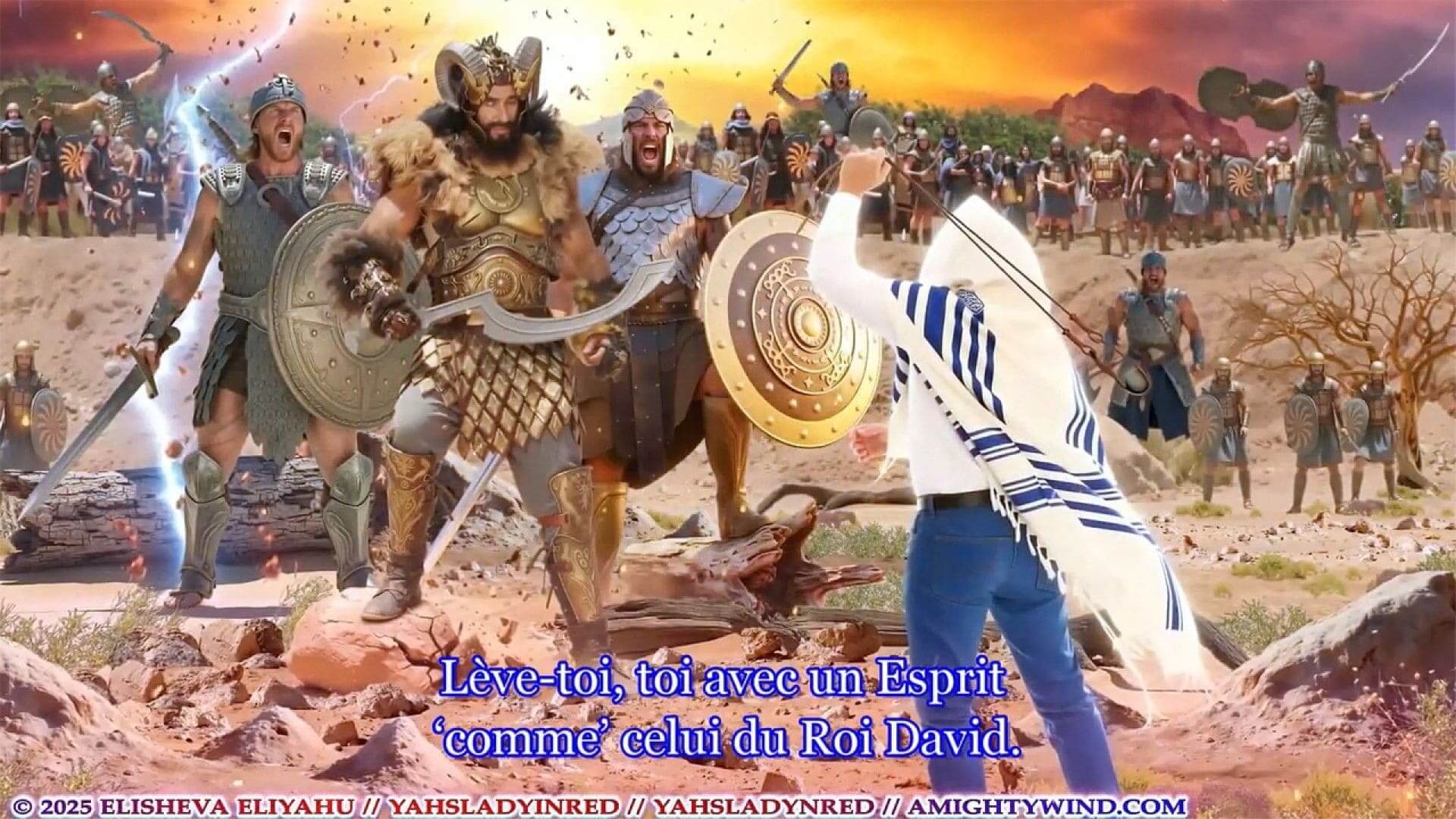 Prophétie 45 - Levez vous Mes Fils Comme Un Esprit Du Roi David