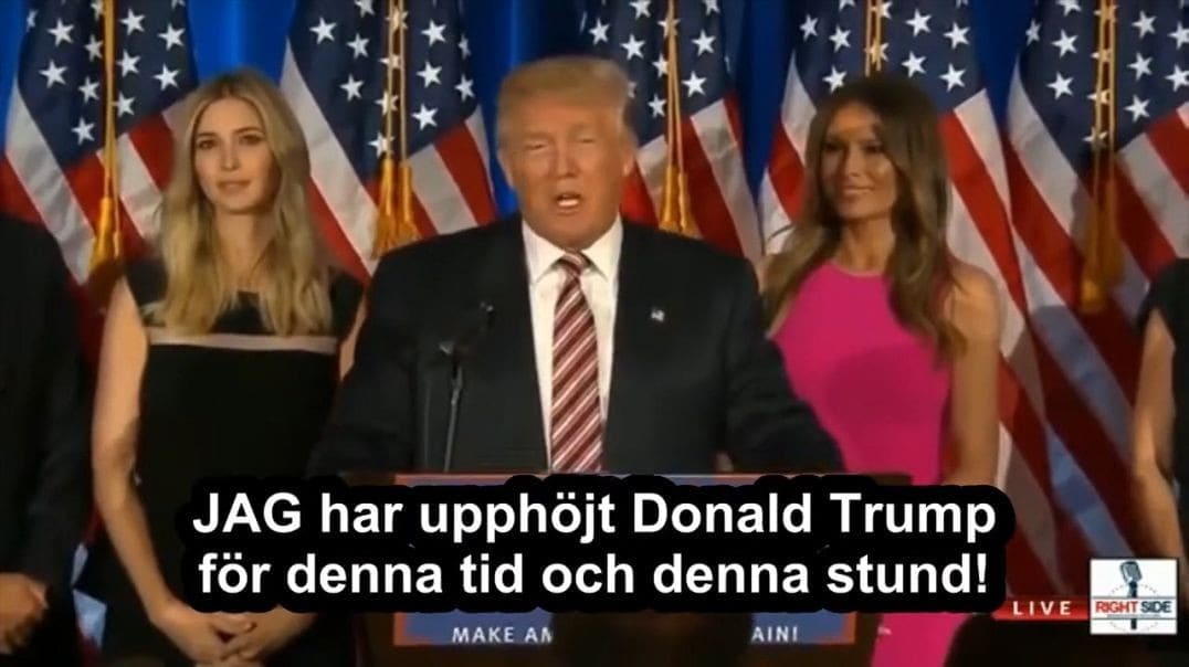Profetia 131 – GUD Har Upphöjt Donald Trump för Denna Tid och Stund!